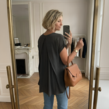 Audrena - Haut Fluide à Détail Plissé