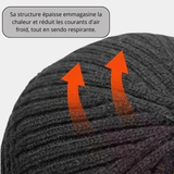 Mila - Bonnet Scandinave avec Protège-Oreilles