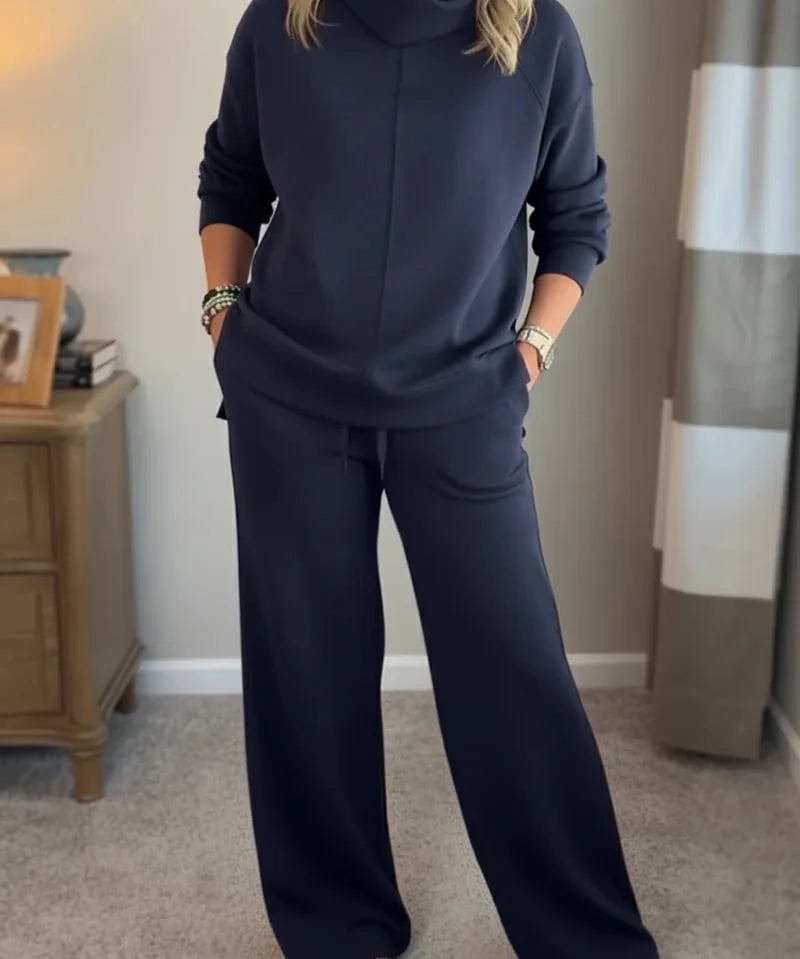 Marthe - Ensemble De Voyage À Col Roulé Deux Pièces