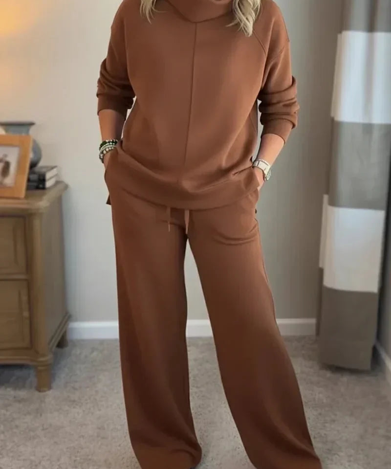 Marthe - Ensemble De Voyage À Col Roulé Deux Pièces