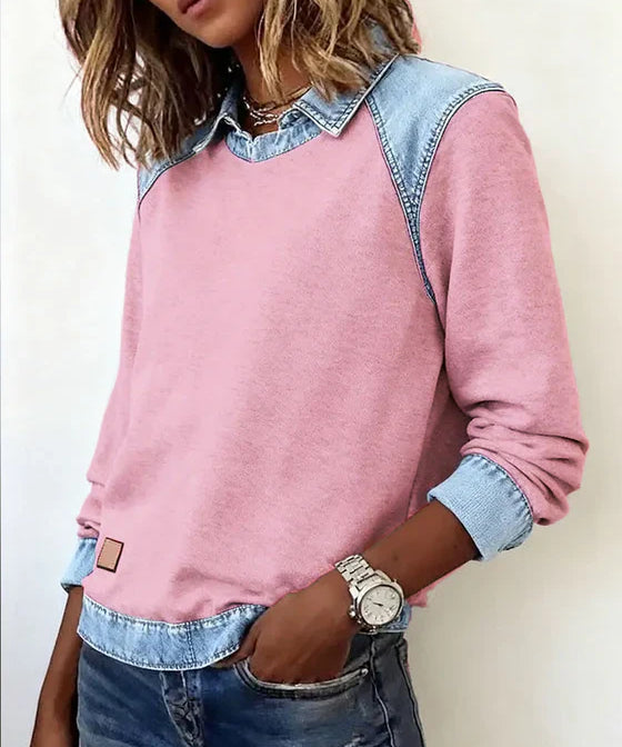 Colette - Sweat-shirt Fusion Denim
