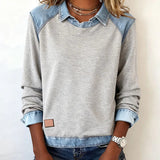 Colette - Sweat-shirt Fusion Denim