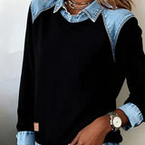 Colette - Sweat-shirt Fusion Denim