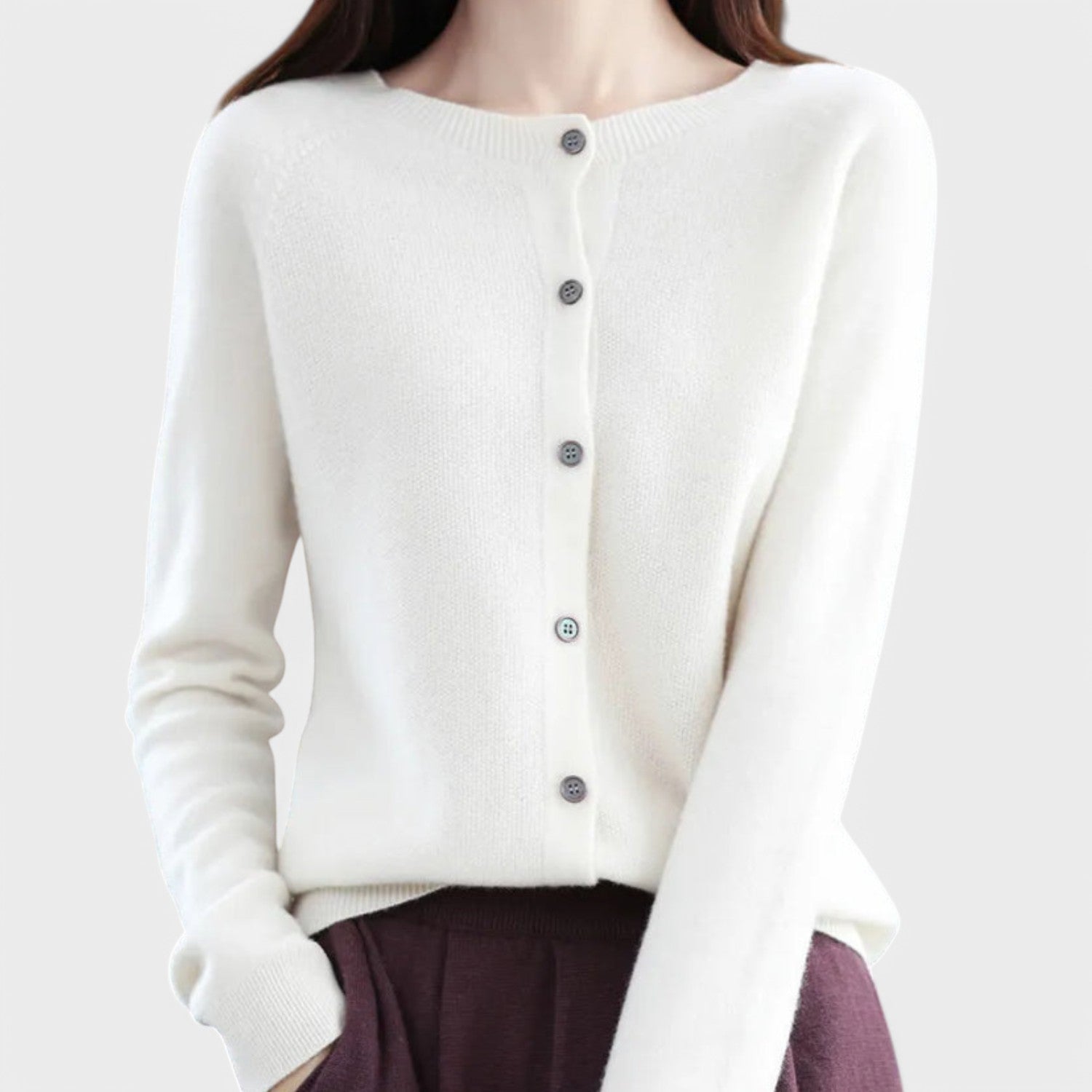 Fantine - Cardigan en Maille de Cachemire