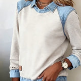 Colette - Sweat-shirt Fusion Denim