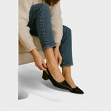 Karine – Chaussures à Talon Haut Crocodile