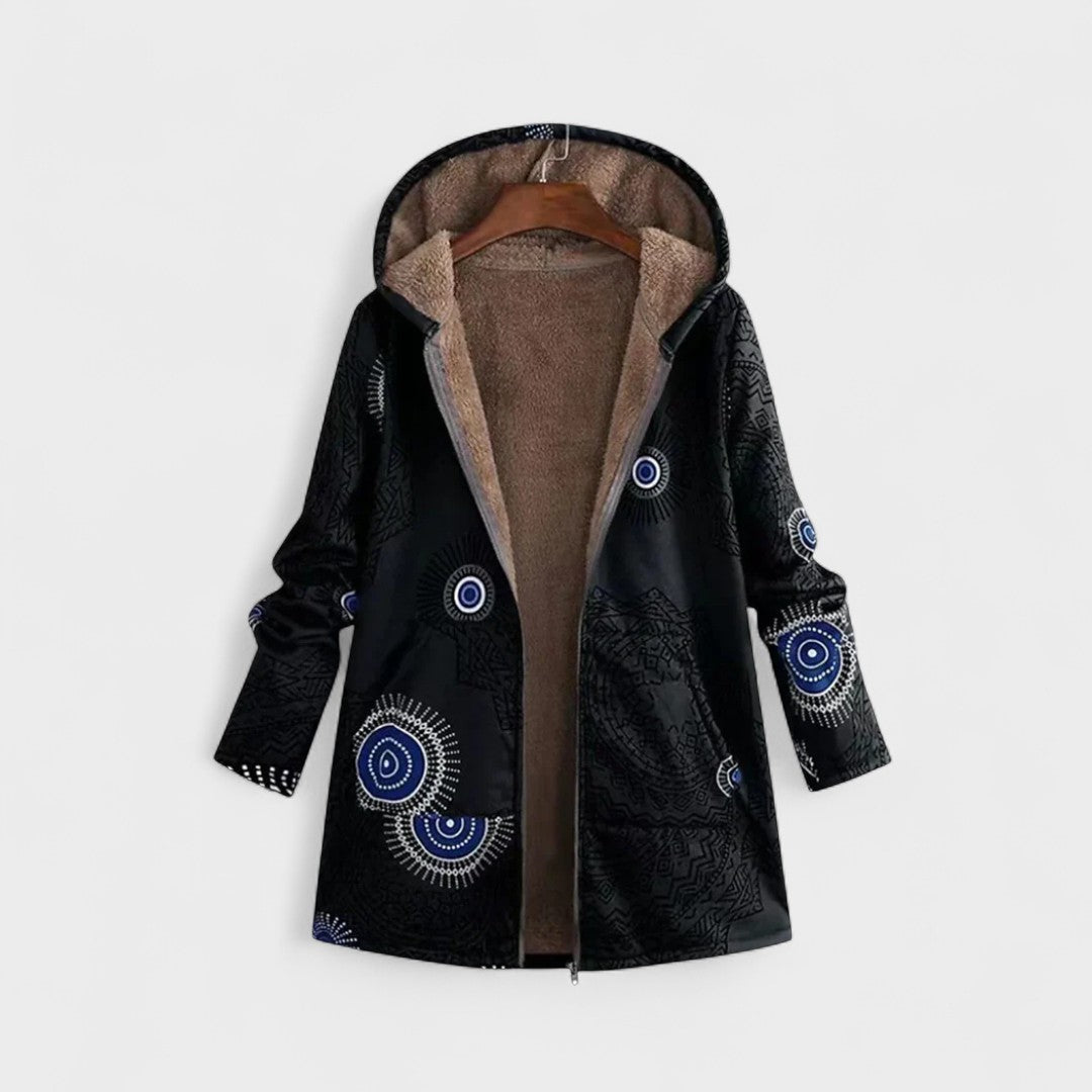 Fiona - Manteau à capuche chaud et doux