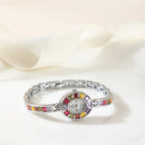 Romina - Montre avec Pierres Colorées