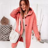 Hortense - Manteau en Maille Élégant