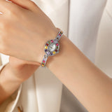 Romina - Montre avec Pierres Colorées