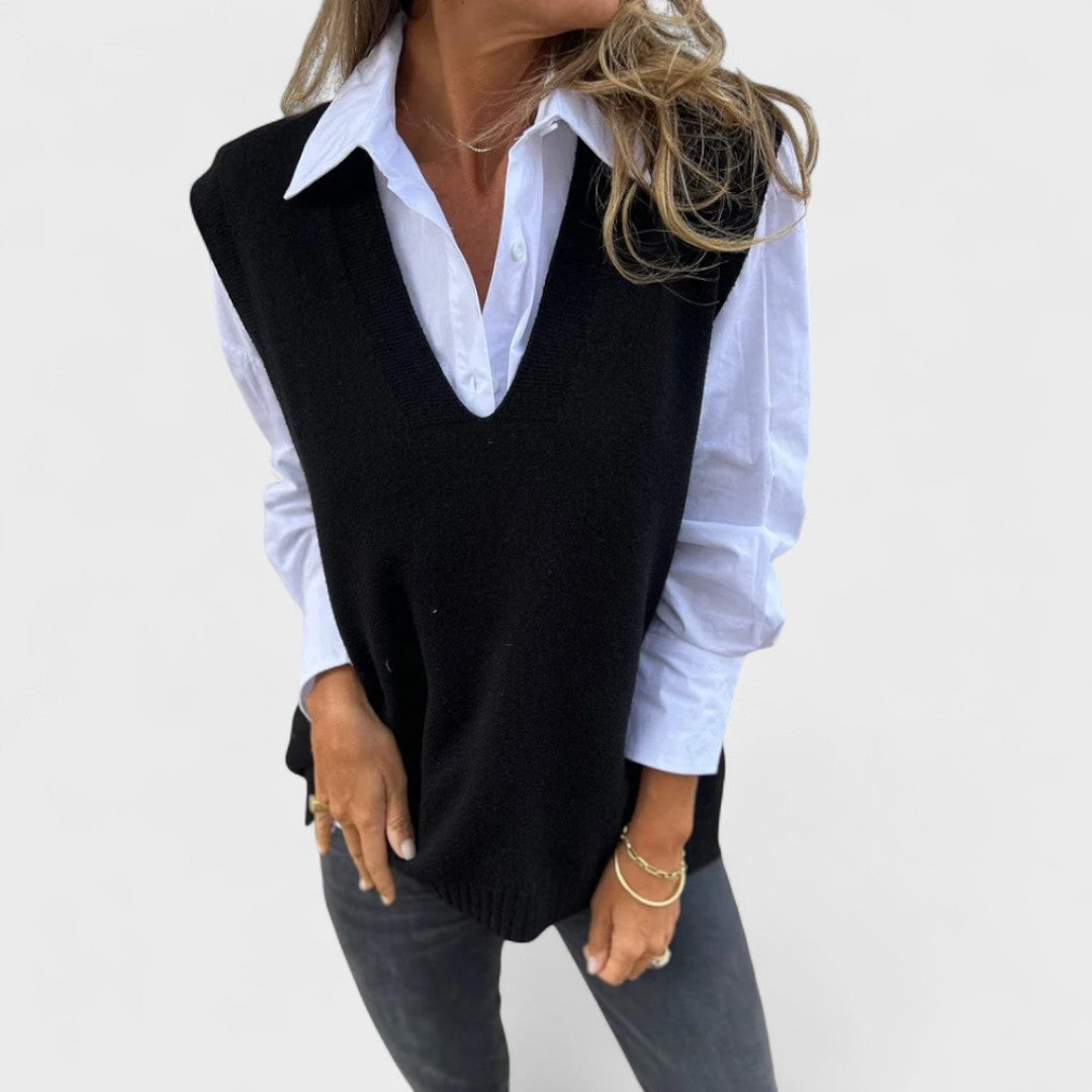 Constance - Gilet en maille