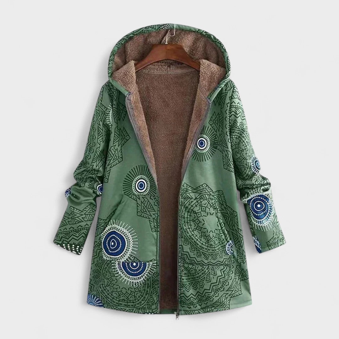 Fiona - Manteau à capuche chaud et doux