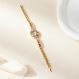 Romina - Montre avec Pierres Colorées