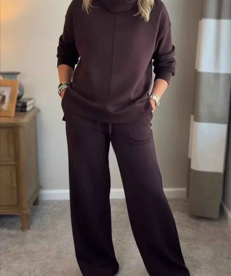 Marthe - Ensemble De Voyage À Col Roulé Deux Pièces