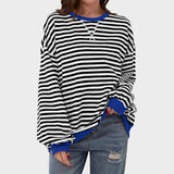 Claire - Sweat-shirt décontracté à manches longues