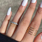 Claire - Anneau Brillant