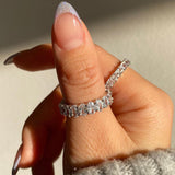 Charlotte - Anneau à coupe ovale