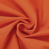 Lucille - Pantalon Large en Lin et Coton Orange Intense