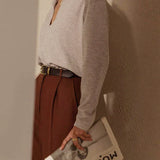 Sonia - Pull Décontracté à Col