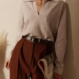 Sonia - Pull Décontracté à Col