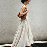 Noémi - Robe Longue en Coton et Lin