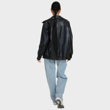 Félicité - Manteau en Cuir