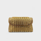 Alice - Sac à bandoulière avec chaîne élégante et diamants colorés