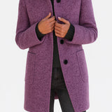 Emmy - Veste Femme à Col Montant