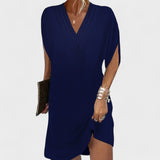 Silviane - Vestido Elegante con Mangas Abiertas