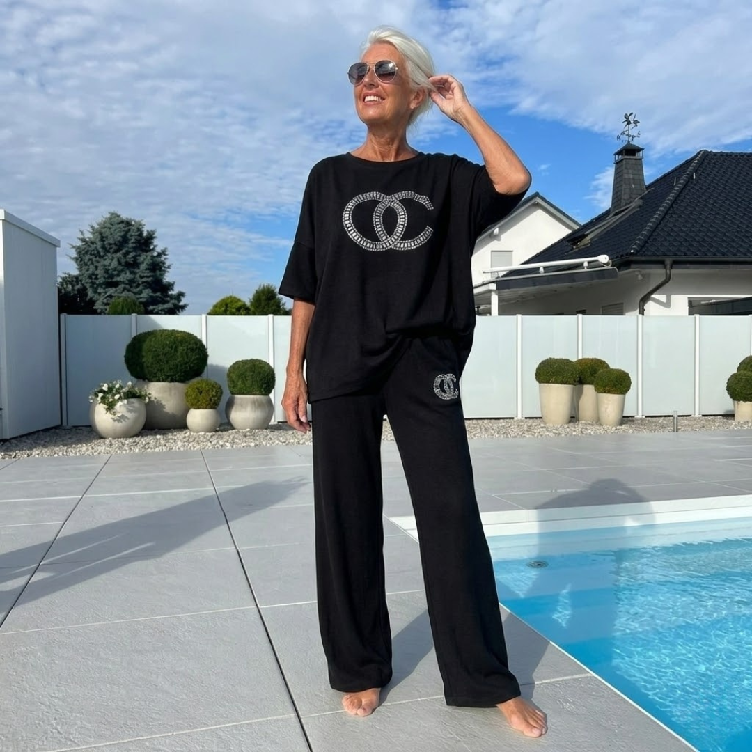 Madeleine - Ensemble Deux Pièces Décontracté pour Femme