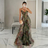 Nadine - Ravissante robe longue à imprimé floral