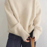 Juliette - Pull à col roulé en cachemire