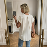 Audrena - Haut Fluide à Détail Plissé