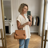 Audrena - Haut Fluide à Détail Plissé