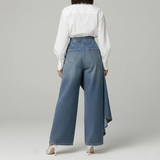 Aude - Pantalon portefeuille en jean