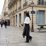 Aude - Pantalon portefeuille en jean