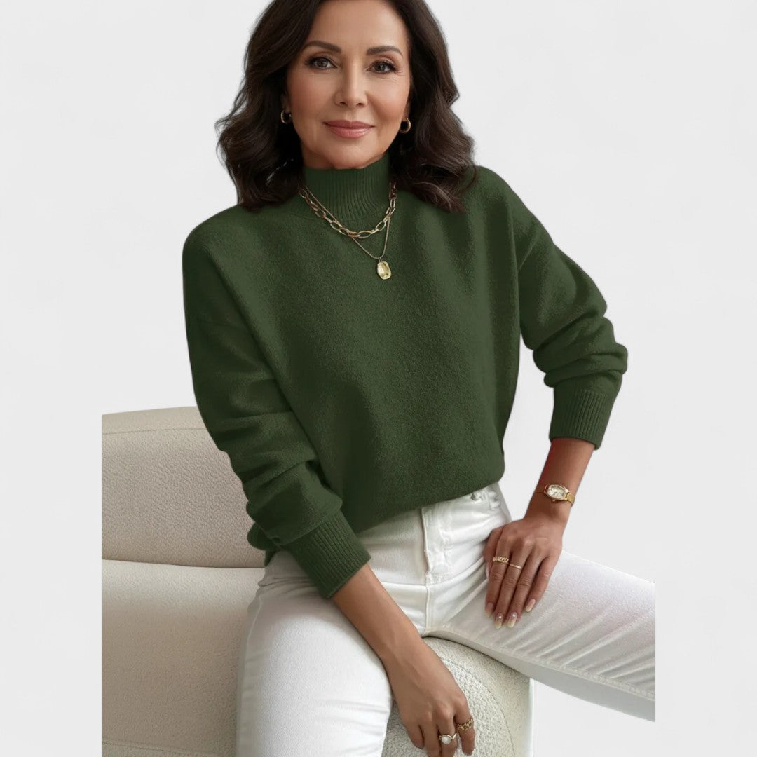 Patricia - Pull à col roulé