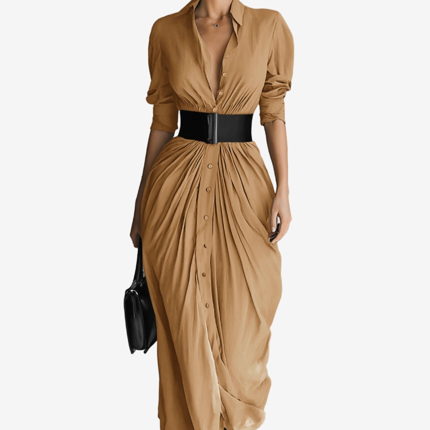 Mahault - Robe de Chambre à Manches Longues