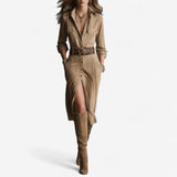 Lana - Robe Kimono Ceinturée