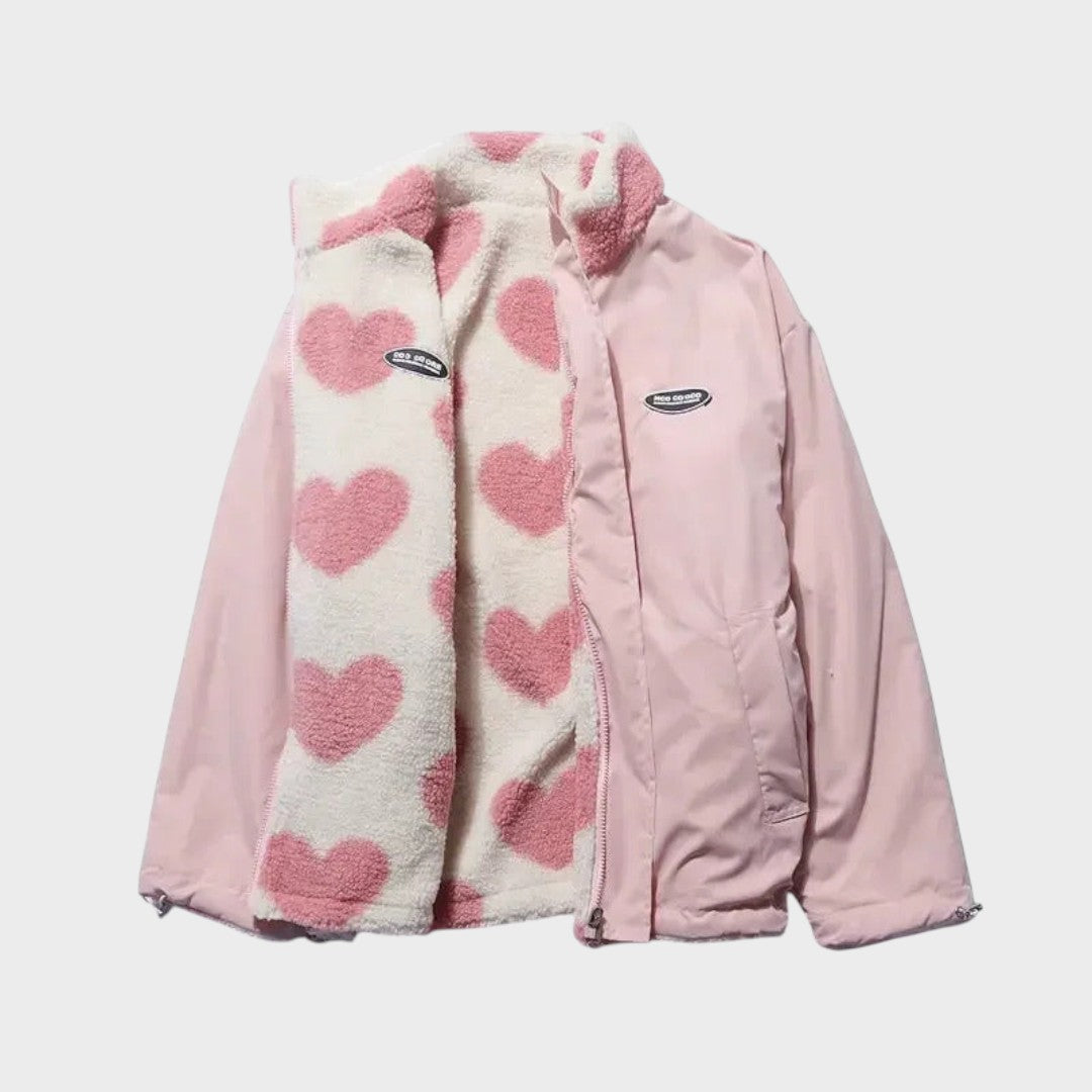 Fleurine - Manteau Réversible