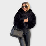 Mireille - Abrigo de Piel