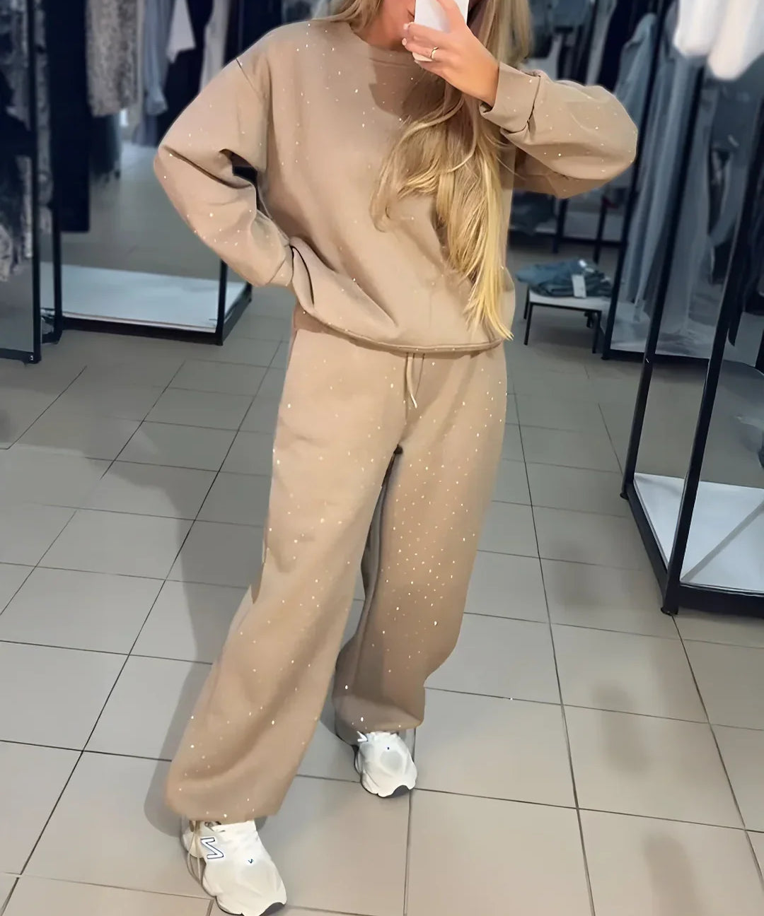 Lucie - Ensemble de Survêtement Brillant