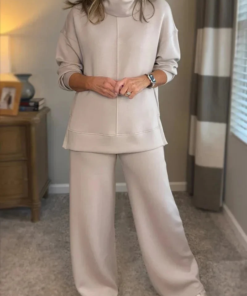 Marthe - Ensemble De Voyage À Col Roulé Deux Pièces