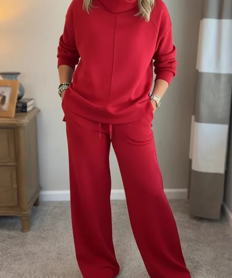 Marthe - Ensemble De Voyage À Col Roulé Deux Pièces