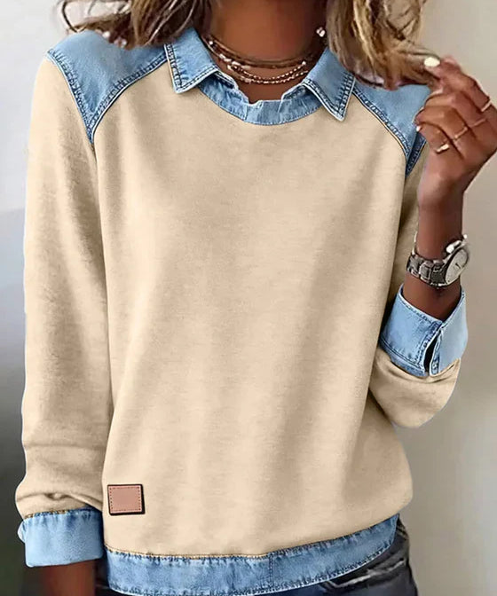 Colette - Sweat-shirt Fusion Denim