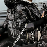 Eliane - Veste Matelassée à Brillance Douce