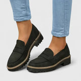 Iris - Loafers intemporels en daim