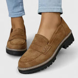 Iris - Loafers intemporels en daim