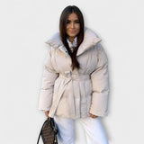 Fleur – Manteau Puffer Élégant