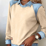 Colette - Sweat-shirt Fusion Denim